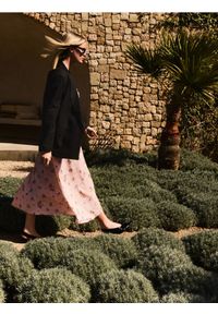 Reserved - Marynarka z wiskozą - czarny. Kolor: czarny. Materiał: wiskoza #1