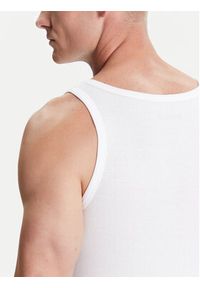 Hugo - HUGO Komplet 3 tank topów 50545681 Biały Slim Fit. Kolor: biały. Materiał: bawełna #4
