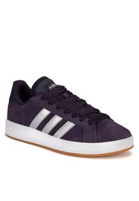 Adidas - adidas Sneakersy GRAND COURT BASE 00s IH6191 Fioletowy. Kolor: fioletowy. Materiał: zamsz, skóra #6