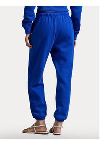 Polo Ralph Lauren Spodnie dresowe 211971700006 Niebieski Tapered Fit. Kolor: niebieski. Materiał: bawełna #5