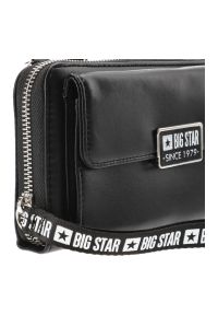 Big Star Accessories - Czarna Stylowa Torebka Damska Big Star. Kolor: czarny. Materiał: skórzane. Styl: elegancki #3