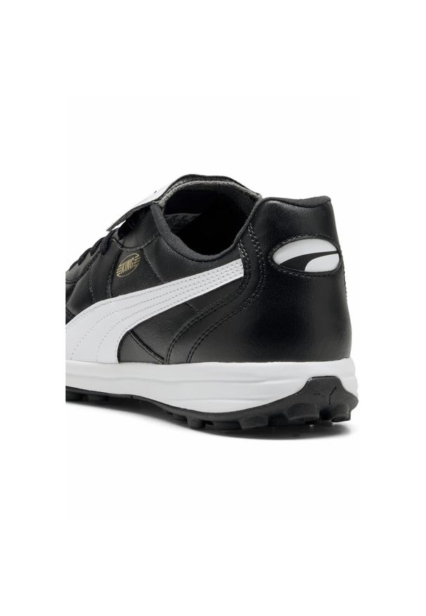 Puma - Buty piłkarskie unisex KING TOP TT PUMA Black White Gold. Kolor: biały, wielokolorowy, czarny. Sport: piłka nożna
