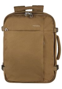 TUCANO - Plecak podróżny i na laptop 17" Tucano BKTUG-ML-MC, standardowe linie lotnicze, piaskowy. Styl: klasyczny