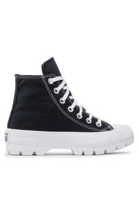Converse Sneakersy Ctas Lugged Hi 565901C Czarny. Kolor: czarny. Materiał: materiał #1