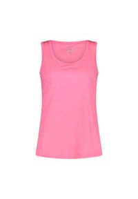 Damski tank top CMP. Kolor: różowy. Długość rękawa: bez rękawów. Sezon: lato. Sport: turystyka piesza #1