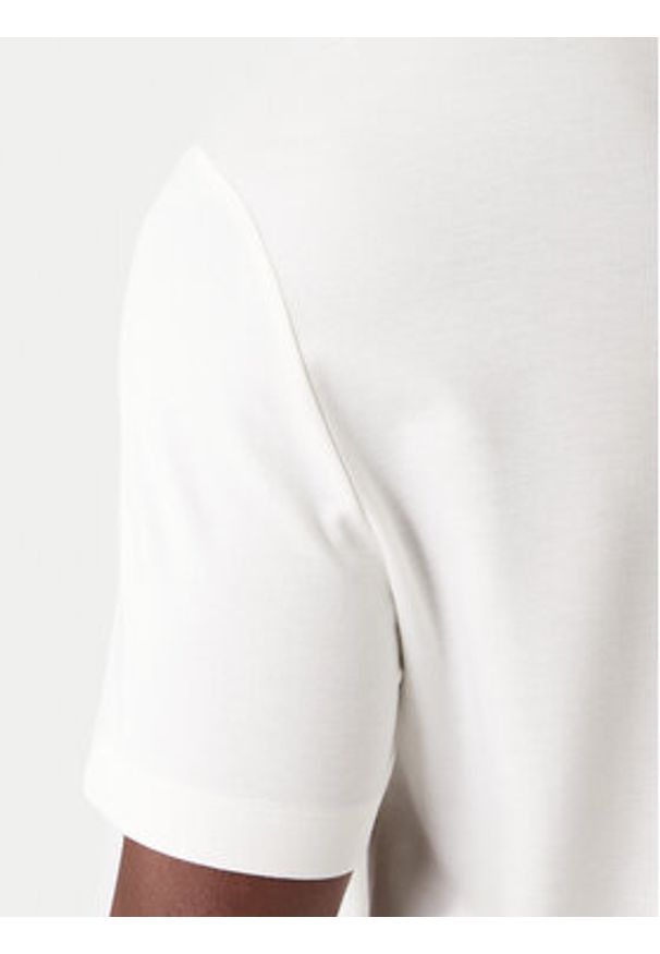 EA7 Emporio Armani T-Shirt 7M001331 AF13739 U0004 Écru Regular Fit. Materiał: wiskoza