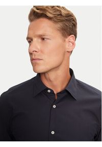 BOSS - Boss Koszula 50527198 Granatowy Slim Fit. Kolor: niebieski. Materiał: bawełna #5