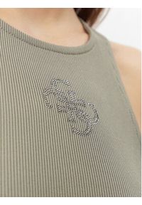 Guess Top W5GP57 KCV52 Zielony Slim Fit. Kolor: zielony. Materiał: syntetyk #2