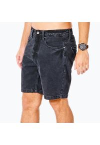 Szorty męskie Rip Curl Washed Black Denim Walkshort. Kolor: czarny. Materiał: denim #2