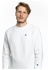 Bluza Champion Premium Crewneck Sweatshirt (214676-WW001). Kolor: biały. Materiał: materiał. Styl: sportowy, elegancki