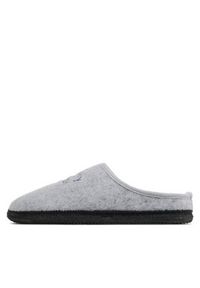 TOMMY HILFIGER - Tommy Hilfiger Kapcie Indoor Slipper T3B0-32556-1506 M Szary. Kolor: szary. Materiał: materiał