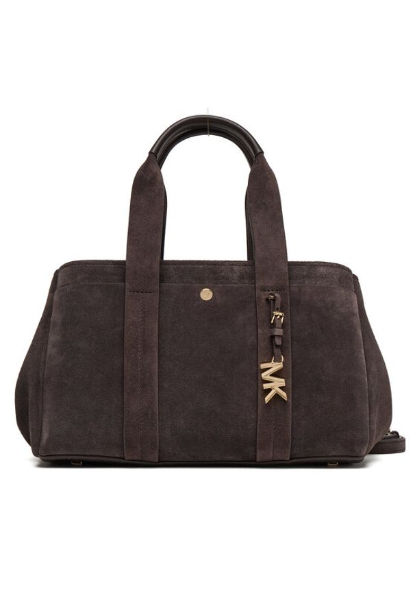 MICHAEL Michael Kors Torebka Romee 30F5G1ZS1S Brązowy. Kolor: brązowy. Materiał: skórzane, zamszowe