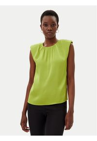 Marciano Guess Bluzka 5GGH39 7079A Zielony Regular Fit. Kolor: zielony. Materiał: syntetyk