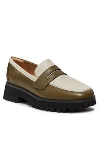 Clarks Loafersy Stayso Edge 26176514 Khaki. Kolor: brązowy