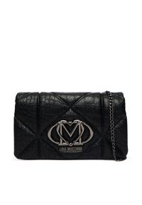 Love Moschino - LOVE MOSCHINO Torebka JC4043PP1PLF1000 Czarny. Kolor: czarny. Materiał: skórzane #3
