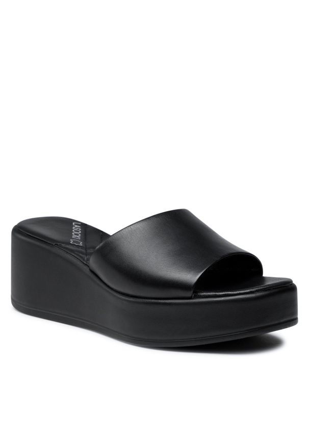 Lasocki - Klapki LASOCKI - OCE-3030-01 Black. Kolor: czarny. Materiał: skóra