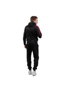 Givova Roma polarfleece z kapturem — rozmiar S. Kolor: czarny, szary, wielokolorowy. Materiał: polar, dresówka. Sport: fitness, piłka nożna