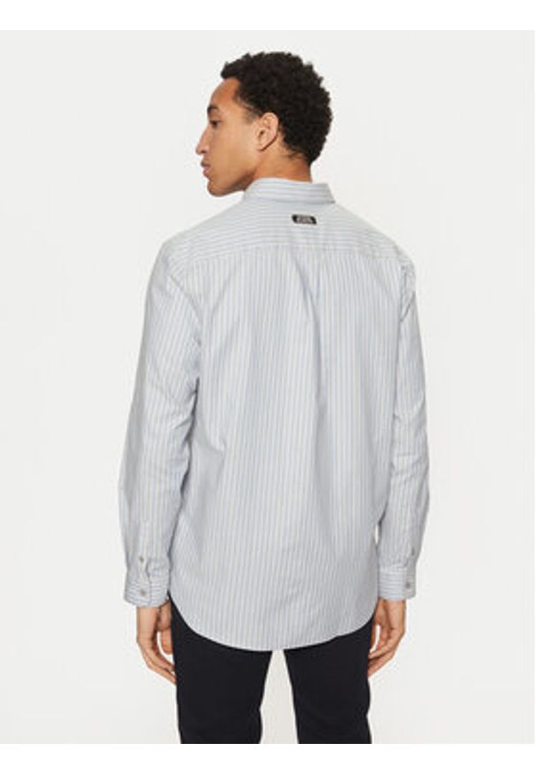 Guess Koszula M5RH29 WGXI1 Szary Regular Fit. Kolor: szary. Materiał: bawełna