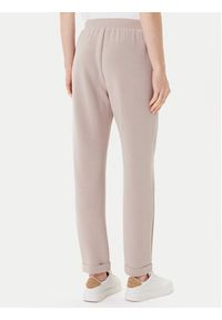 Liu Jo Spodnie dresowe TF5093 J4616 Beżowy Regular Fit. Kolor: beżowy. Materiał: syntetyk #2