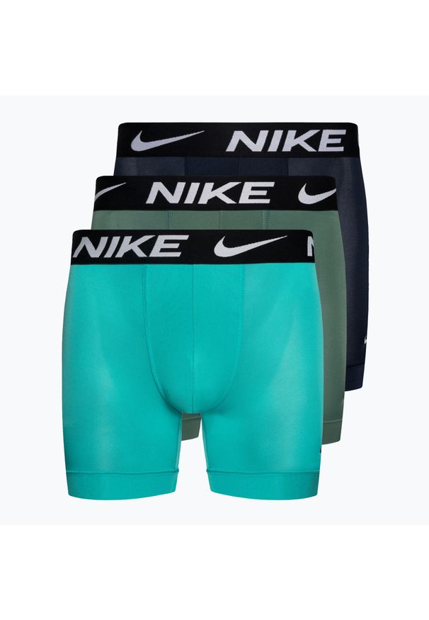 Bokserki męskie Nike Dri-Fit Essential Micro Boxer Brief 3 pary. Kolor: wielokolorowy. Technologia: Dri-Fit (Nike)