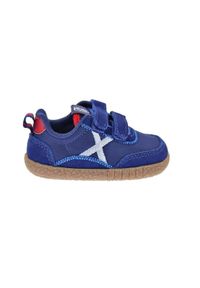 Munich - Buty MUNICH BABY KODA 19 Niebieski. Okazja: na co dzień. Kolor: niebieski. Materiał: tkanina, skóra