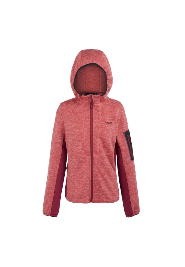 Regatta - Damska Bluza Polarowa Kemilia. Kolor: czerwony. Materiał: polar. Sezon: zima