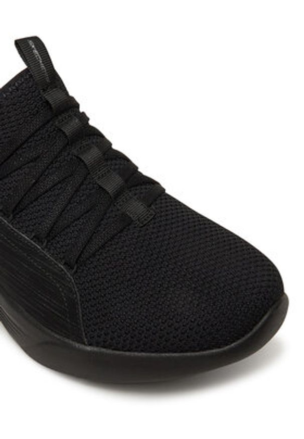 skechers - Skechers Sneakersy 150353/BBK Czarny. Kolor: czarny. Materiał: materiał