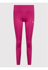 Asics Legginsy Race 2012B046 Różowy Slim Fit. Kolor: różowy. Materiał: syntetyk #4