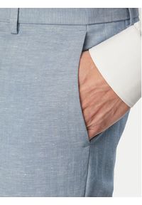 Hugo - HUGO Garnitur Arti/Hesten242V1X 50559671 Niebieski jasny Extra Slim Fit. Kolor: niebieski. Materiał: len #8