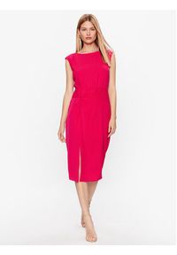 DKNY Sukienka koktajlowa DD3E2011 Różowy Regular Fit. Kolor: różowy. Materiał: syntetyk. Styl: wizytowy #5