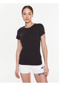 Puma T-Shirt Mapf1 536445 Czarny Slim Fit. Kolor: czarny. Materiał: bawełna