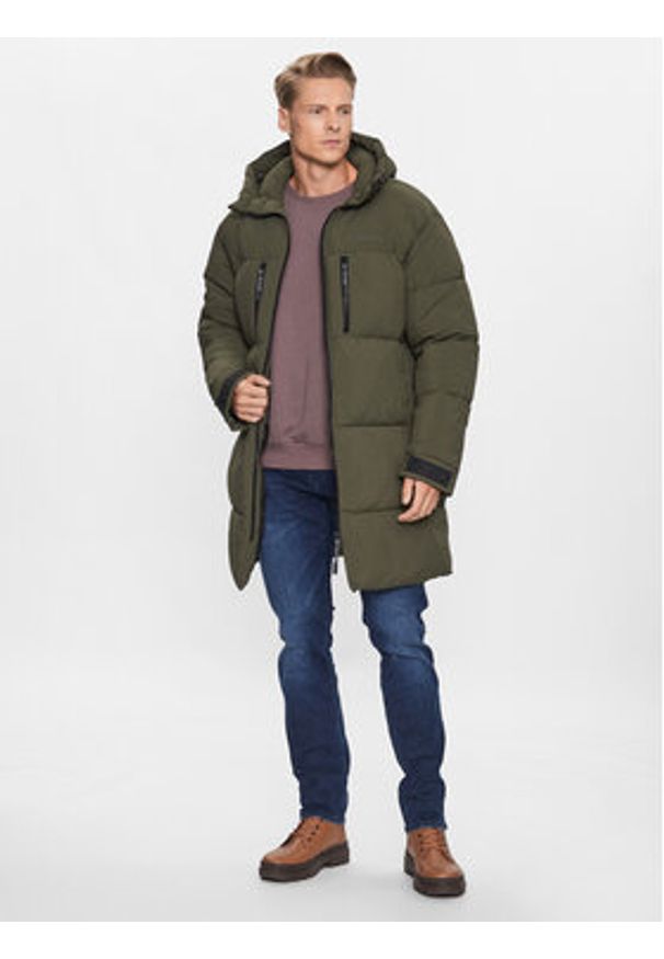 Didriksons Kurtka zimowa Hilmer 504239 Zielony Loose Fit. Kolor: zielony. Materiał: syntetyk. Sezon: zima