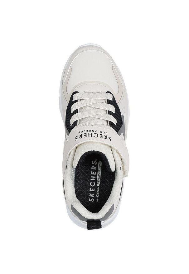 skechers - Buty sportowe dla dzieci Skechers Uno Lite Chroma cruiser. Okazja: na co dzień. Kolor: biały. Materiał: skóra, materiał