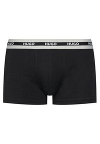 Hugo - HUGO Komplet 3 par bokserek 50492375 Czarny Regular Fit. Kolor: czarny. Materiał: bawełna