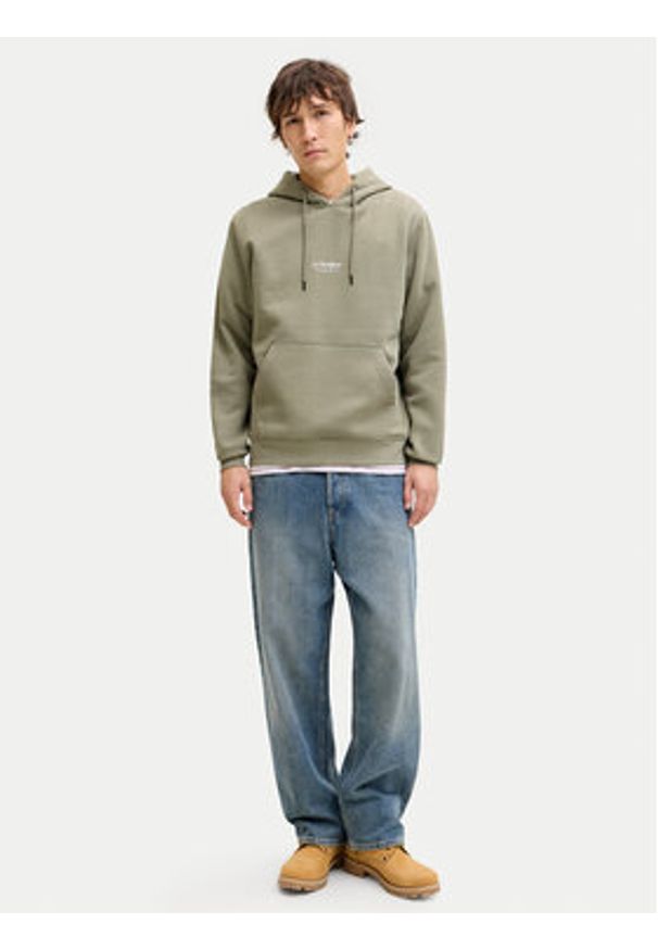Jack & Jones Bluza Soho 12278789 Zielony Regular Fit. Kolor: zielony. Materiał: bawełna