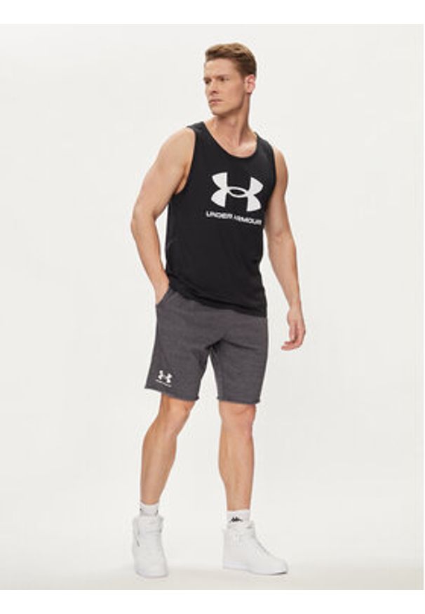 Under Armour Szorty sportowe Ua Rival Terry Short 1361631-025 Szary Regular Fit. Kolor: szary. Materiał: bawełna. Styl: sportowy