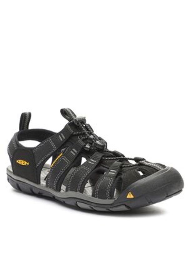 keen - Keen Sandały Clearwater Cnx 1008660 Czarny. Kolor: czarny. Materiał: materiał