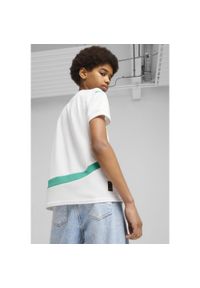 Puma - Młodzieżowa koszulka domowa Senegal 2025 PUMA White Sport Green. Kolor: biały, wielokolorowy, zielony