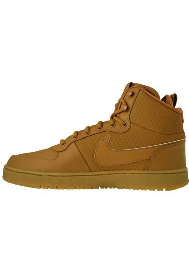 Buty do chodzenia męskie Nike Court Borough Mid Winter. Wysokość cholewki: za kostkę. Zapięcie: sznurówki. Kolor: wielokolorowy, brązowy. Materiał: materiał, syntetyk, tkanina. Szerokość cholewki: normalna. Model: Nike Court. Sport: turystyka piesza