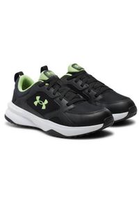 Buty do chodzenia męskie Under Armour Ua Charged Edge. Zapięcie: sznurówki. Kolor: czarny. Materiał: materiał. Szerokość cholewki: normalna. Sport: turystyka piesza
