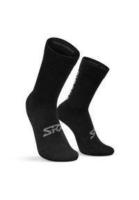 SIROKO - Skarpetki rowerowe z wełną merino Kolarstwo Siroko SRX Grappa. Kolor: wielokolorowy, szary, czarny. Materiał: wełna. Sport: kolarstwo