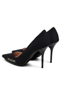 Love Moschino - LOVE MOSCHINO Szpilki JA10059G1MIM0000 Czarny. Kolor: czarny. Materiał: skóra. Obcas: na szpilce #7