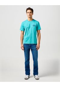 Wrangler - MESKA KOSZULKA WRANGLER SMALL LOGO TEE LATIGO BAY 112362813 #4