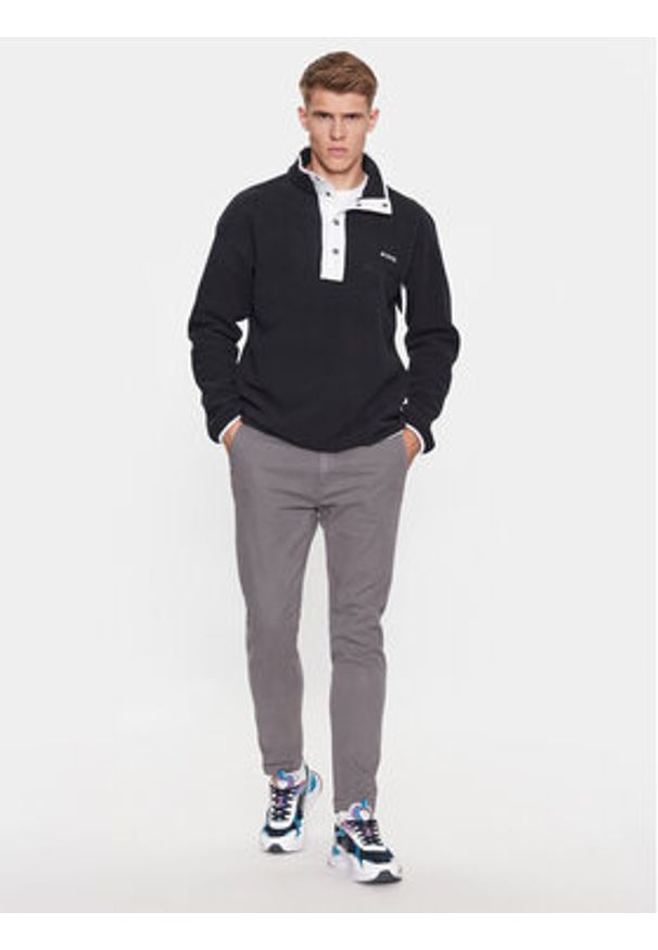 columbia - Columbia Polar Helvetia™ Half Snap 1889853 Czarny Regular Fit. Kolor: czarny. Materiał: syntetyk