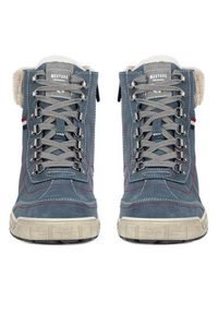 Mustang Trzewiki 1290-607 Niebieski. Kolor: niebieski. Materiał: materiał #3