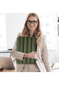 TECH-PROTECT - Etui Tech-Protect Fluffy 13-14'' zielony. Kolor: zielony. Materiał: materiał. Styl: elegancki, casual #9