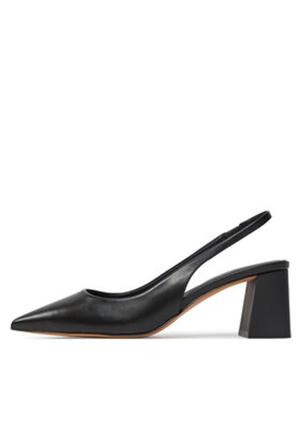 Aldo Sandały Uliana 13707681 Czarny. Kolor: czarny. Materiał: skóra