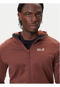 Jack Wolfskin Polar Peak District A65272 Brązowy Regular Fit. Kolor: brązowy. Materiał: syntetyk #3