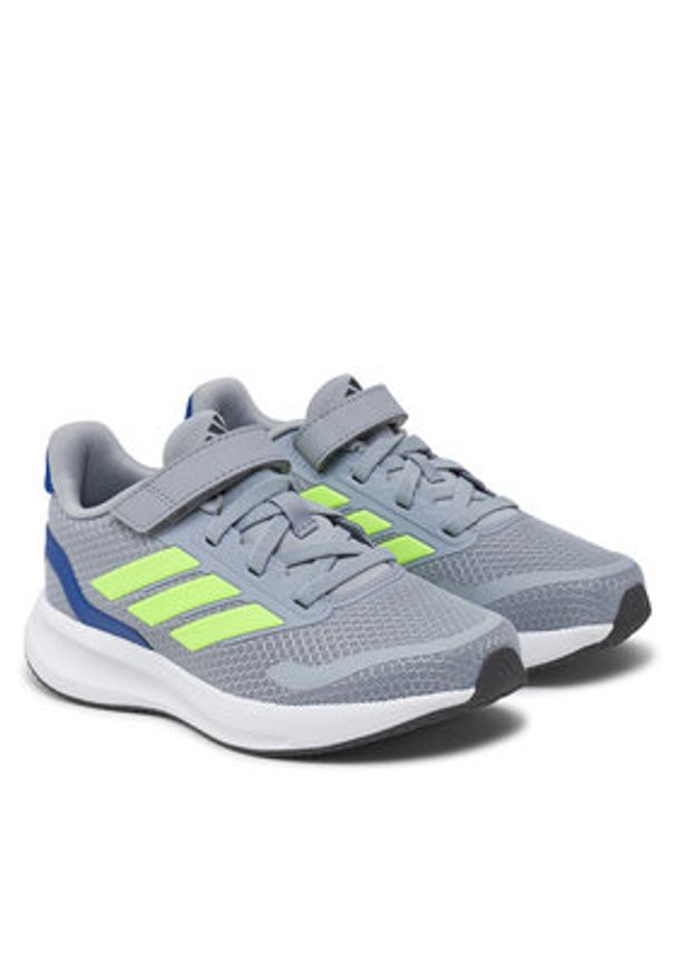 Adidas - adidas Sneakersy Runfalcon 5 Shoes Kids JP5148 Szary. Kolor: szary. Materiał: materiał