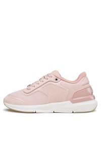 Calvin Klein Sneakersy Flexi Runner Lace Up HW0HW01370 Różowy. Kolor: różowy. Materiał: skóra #5